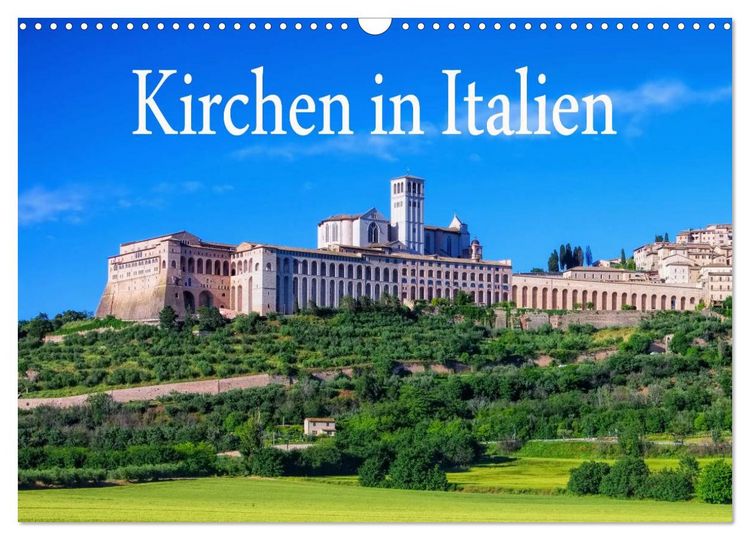 Produktbild: Kirchen in Italien (Wandkalender 2026 DIN A3 quer), CALVENDO Monatskalender