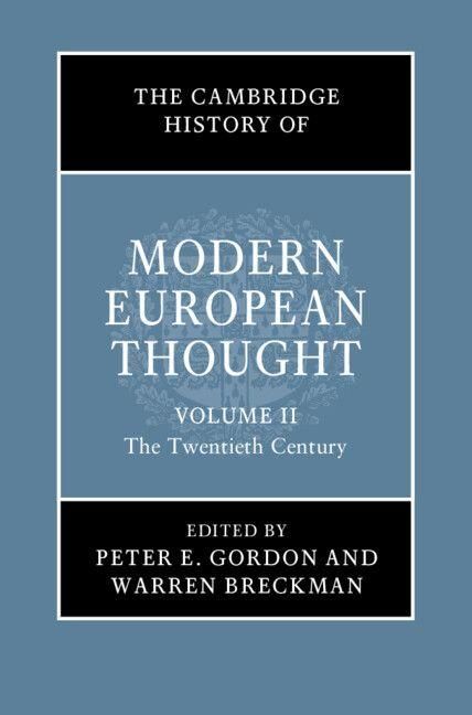 Produktbild: The Cambridge History of Modern European Thought