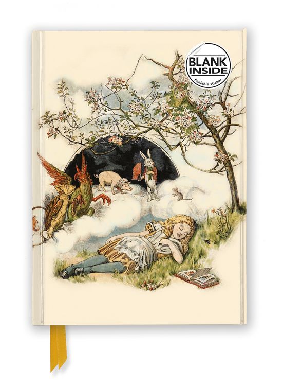 Produktbild: Premium Notizbuch Blank DIN A5: Alice im Wunderland &ndash; Schlafende Alice