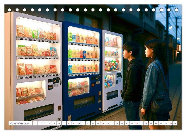 Produktbild: Typisch Japan. Wahrheiten und Klischees &uuml;ber die Japaner (Tischkalender 2026 DIN A5 quer), CALVENDO Monatskalender
