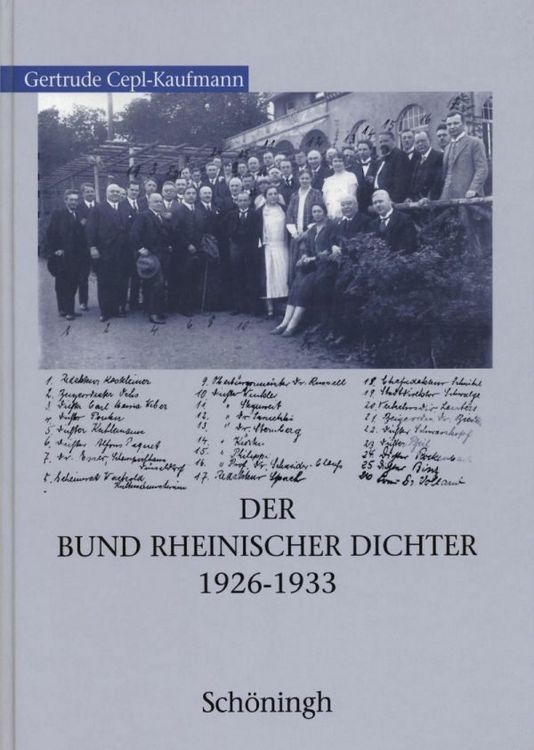 Produktbild: Der 'Bund rheinischer Dichter'