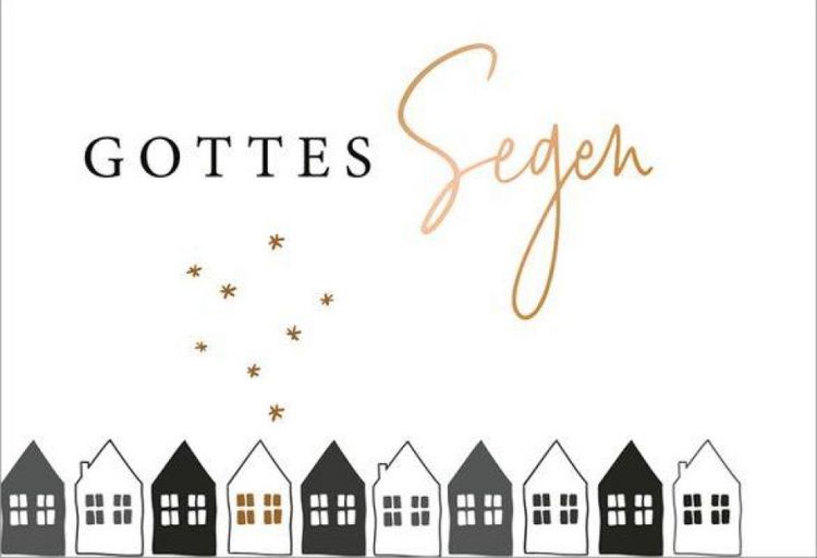 Produktbild: Gesegnete Weihnachten - Postkartenset