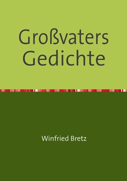 Produktbild: Gro&szlig;vaters Gedichte