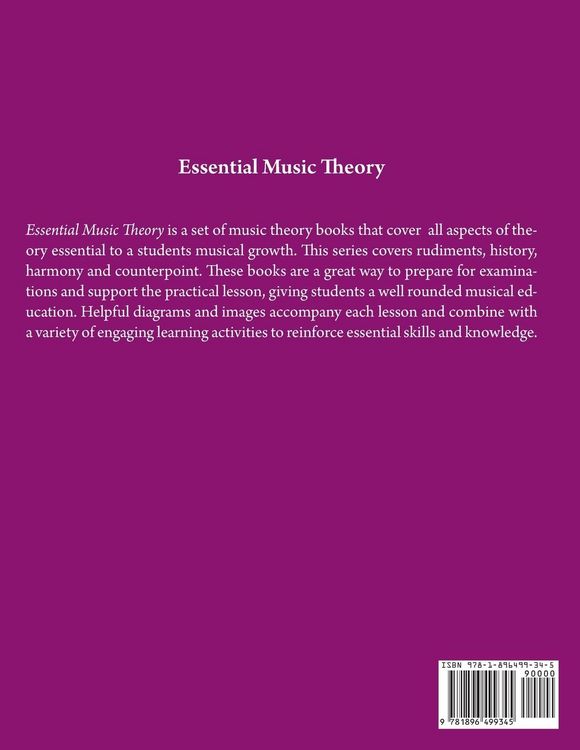 Produktbild: Essential Music Theory Level 9