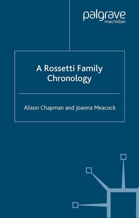 Produktbild: A Rossetti Family Chronology