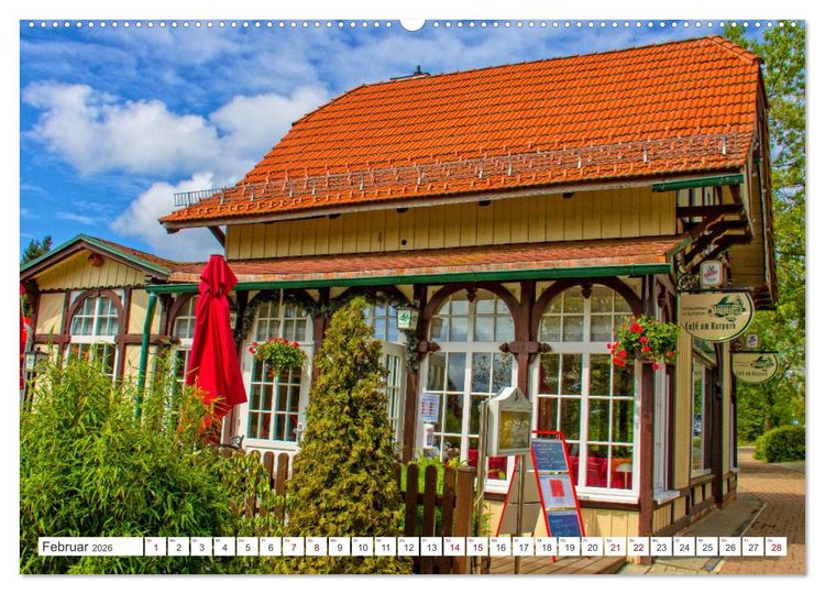 Produktbild: Schierke am Brocken - Die sch&ouml;nste Ortschaft unterhalb des Brockengipfels (hochwertiger Premium Wandkalender 2026 DIN A2 quer), Kunstdruck in Hochglanz