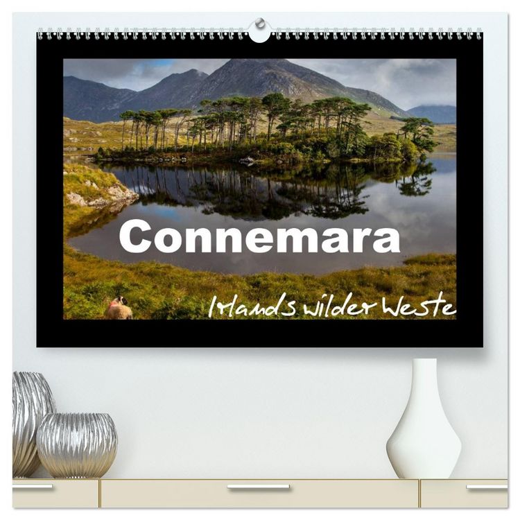 Produktbild: Connemara - Irlands wilder Westen (hochwertiger Premium Wandkalender 2026 DIN A2 quer), Kunstdruck in Hochglanz