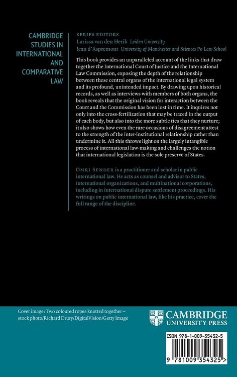 Produktbild: International Law-Making by the International Court of Justice and International Law Commission
