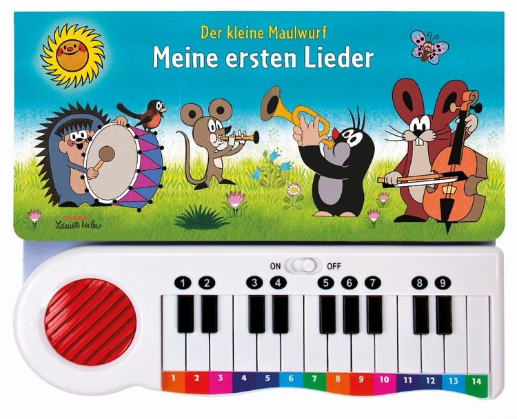 Produktbild: Tr&ouml;tsch Der kleine Maulwurf Klavierbuch Meine ersten Lieder