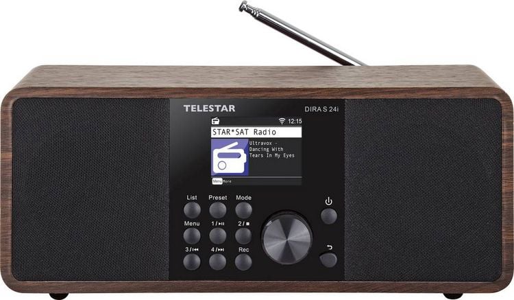 Produktbild: Telestar DIRA S 24i Internet Tischradio Internet, DAB+, UKW AUX, Bluetooth&reg;, DLNA, USB, WLAN, Internetradio Aufnahmefunktion