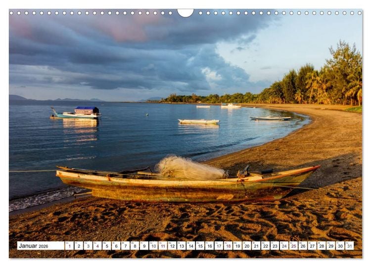 Produktbild: Indonesien - Inselparadies Flores & Komodo (Wandkalender 2026 DIN A3 quer), CALVENDO Monatskalender