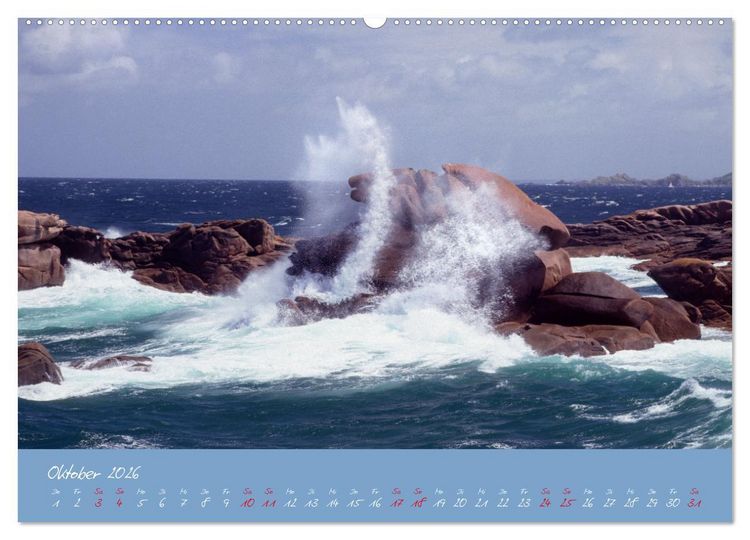 Produktbild: Brandung faszinierent und wild (Wandkalender 2026 DIN A2 quer), CALVENDO Monatskalender
