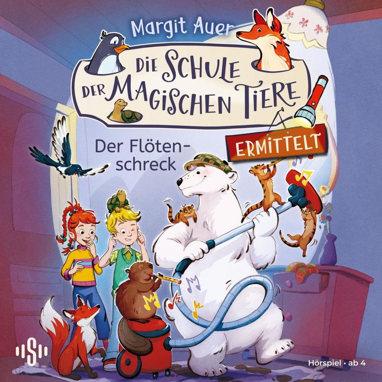 Produktbild: Die Schule der magischen Tiere ermittelt Neuausgabe 4: Der Fl&ouml;tenschreck (H&ouml;rspiel)