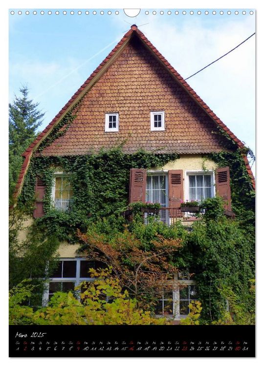 Traumhafte Villen in Buchschlag (Wandkalender 2025 DIN A3 hoch), CALVENDO Monatskalender