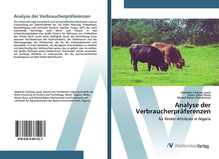 Produktbild: Analyse der Verbraucherpr&auml;ferenzen
