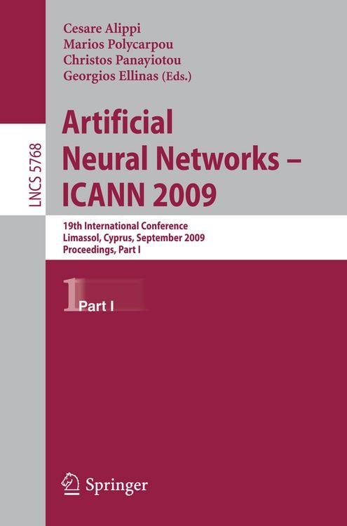 Produktbild: Artificial Neural Networks &ndash; ICANN 2009