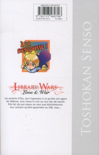 Produktbild: Library Wars: Love and War. Tome 5