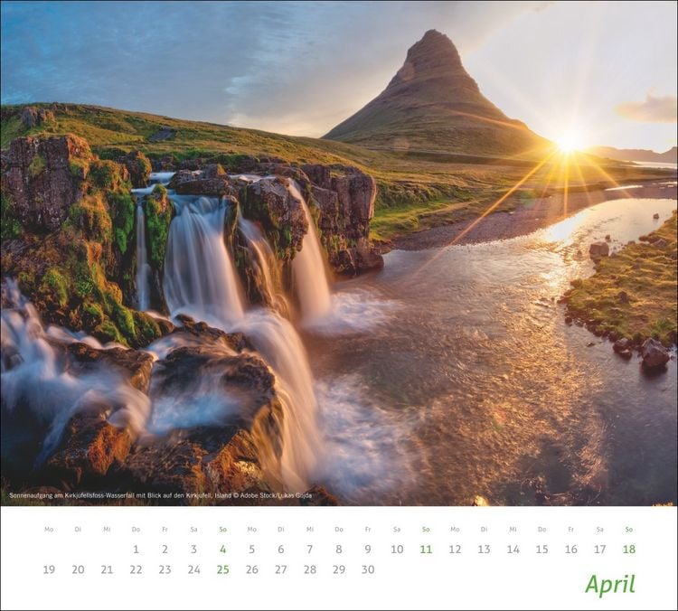 Produktbild: times&more Sonnige Momente Bildkalender 2027
