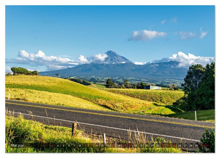 Produktbild: Neuseeland - Entdeckungen am Ende der Welt (Tischkalender 2026 DIN A5 quer), CALVENDO Monatskalender