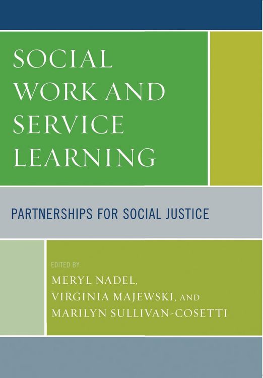 Produktbild: Social Work and Service Learning
