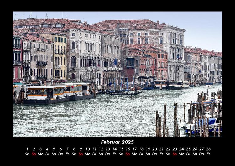 Produktbild: Venedig 2025 Fotokalender DIN A3