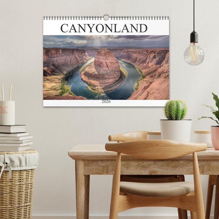 Produktbild: CANYONLAND, USA (Wandkalender 2026 DIN A3 quer), CALVENDO Monatskalender