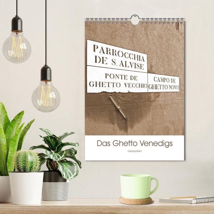 Produktbild: Das Ghetto Venedigs (Wandkalender 2026 DIN A4 hoch), CALVENDO Monatskalender