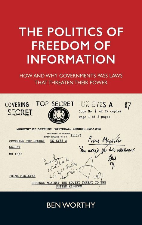 Produktbild: The politics of freedom of information