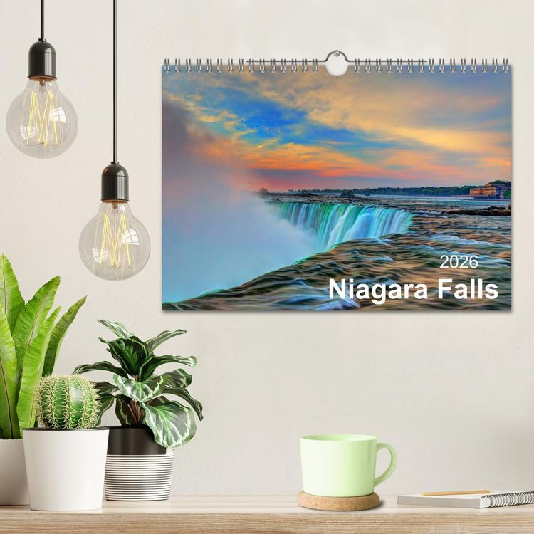 Produktbild: Niagara Falls 2026 (Wall Calendar 2026 DIN A4 landscape), CALVENDO 12 Month Wall Calendar