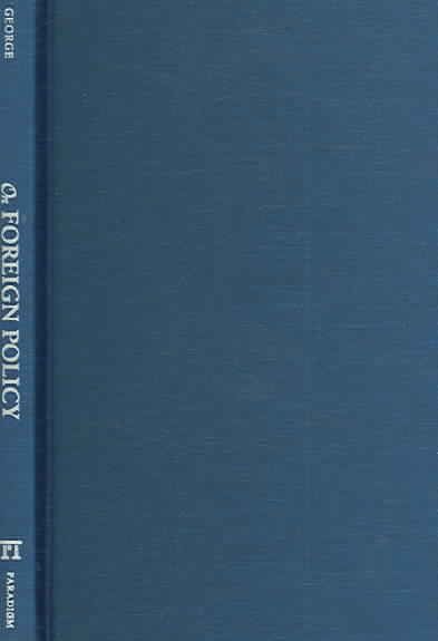 Produktbild: George, A: On Foreign Policy