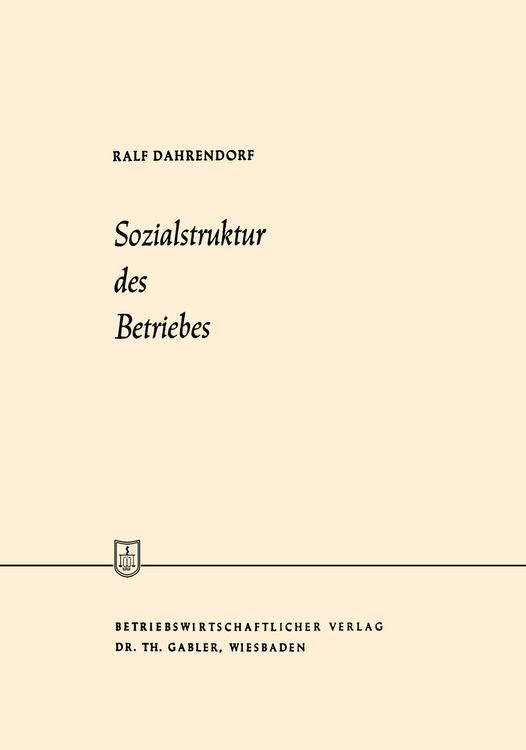 Produktbild: Sozialstruktur des Betriebes