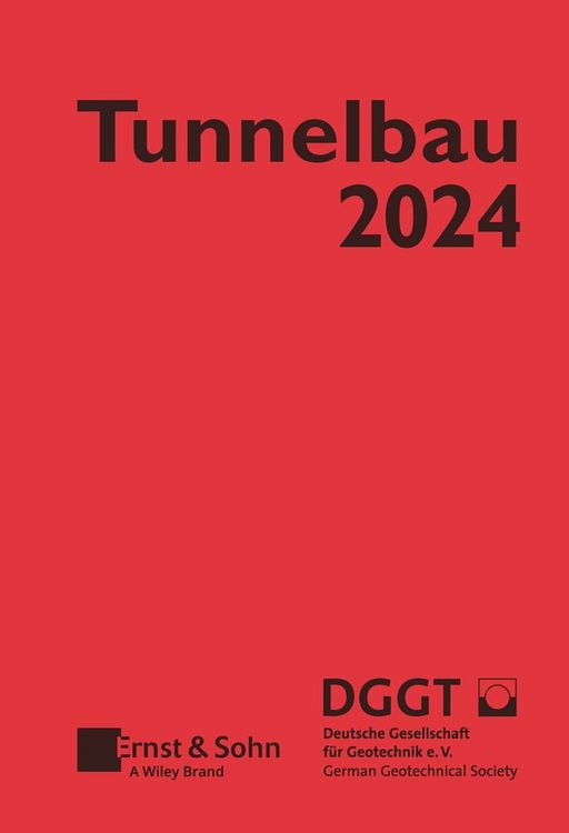 Produktbild: Taschenbuch f&uuml;r den Tunnelbau 2024