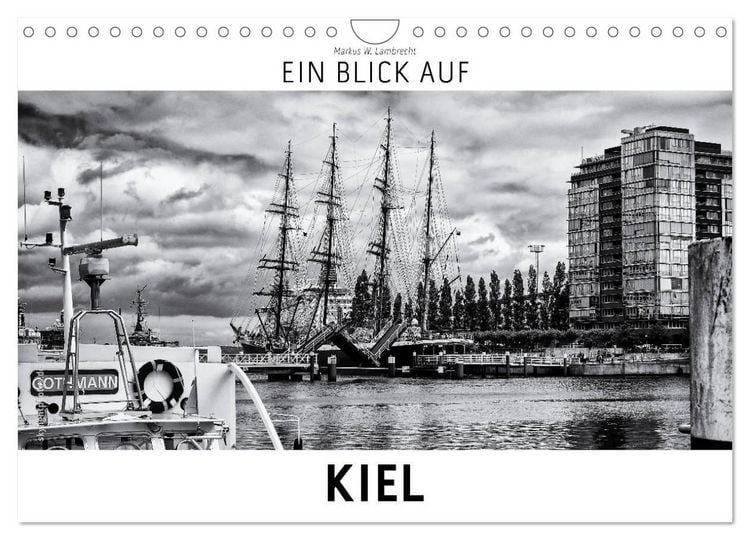 Produktbild: Ein Blick auf Kiel (Wandkalender 2027 DIN A4 quer), CALVENDO Monatskalender
