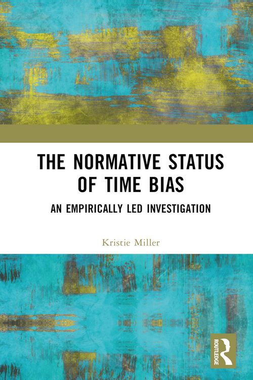 Produktbild: The Normative Status of Time Bias