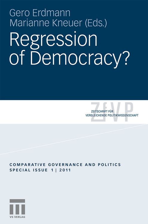 Produktbild: Regression of Democracy?
