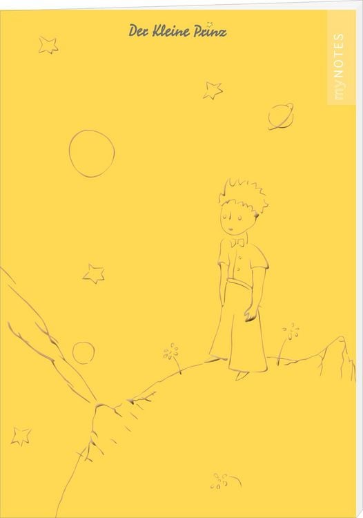 Produktbild: myNOTES Papeterie: Der Kleine Prinz Notizheft