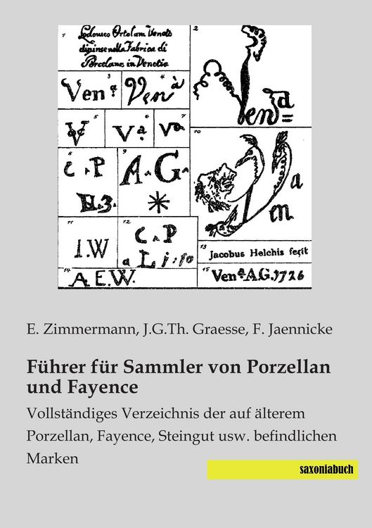 Produktbild: F&uuml;hrer f&uuml;r Sammler von Porzellan und Fayence
