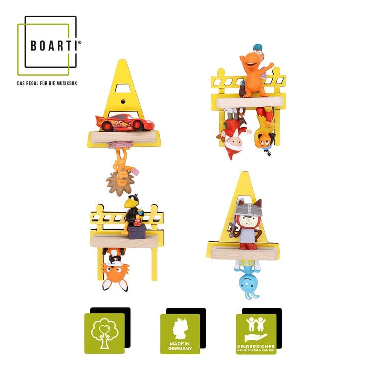 Produktbild: Wandregal "Baustelle" für Toniebox