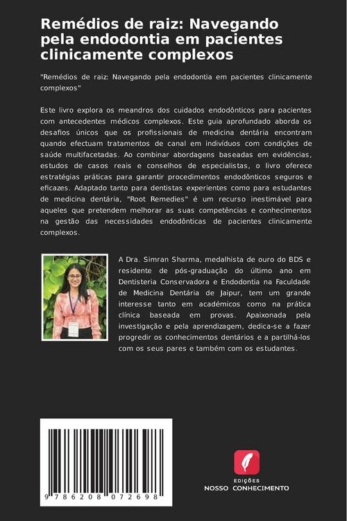 Produktbild: Rem&eacute;dios de raiz: Navegando pela endodontia em pacientes clinicamente complexos