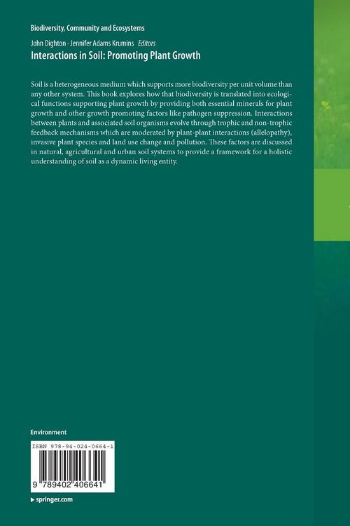 Produktbild: Interactions in Soil: Promoting Plant Growth