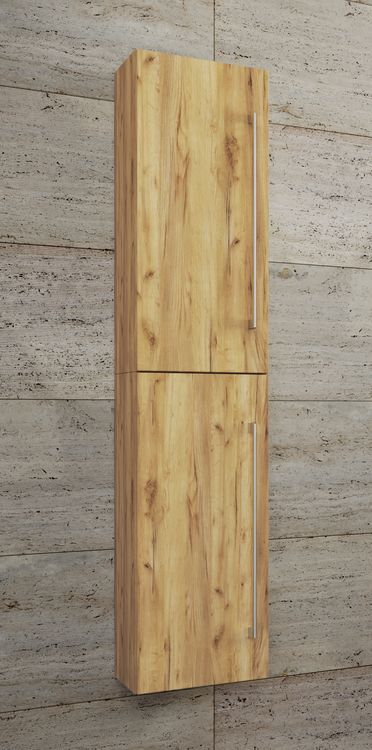 Produktbild: Holz Badm&ouml;bel Bad Hochschrank Badschrank Badinos 2