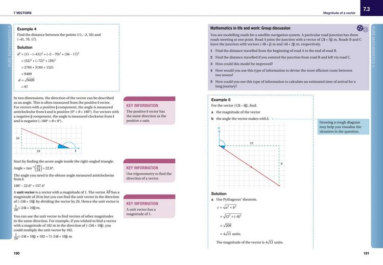 Produktbild: Cambridge International AS & A Level Mathematics Pure Mathematics 2 and 3 Student's Book