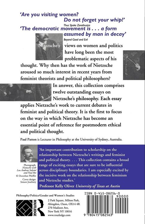 Produktbild: Nietzsche, Feminism and Political Theory