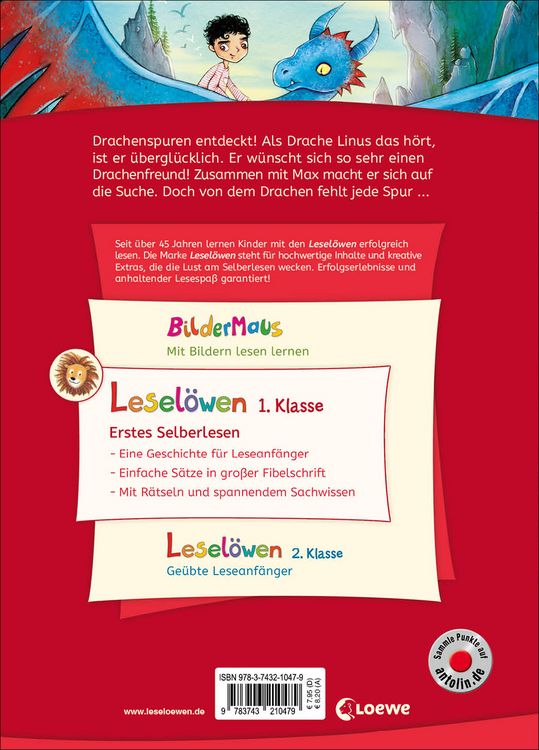 Produktbild: Lesel&ouml;wen 1. Klasse - Drachenfreund gesucht!
