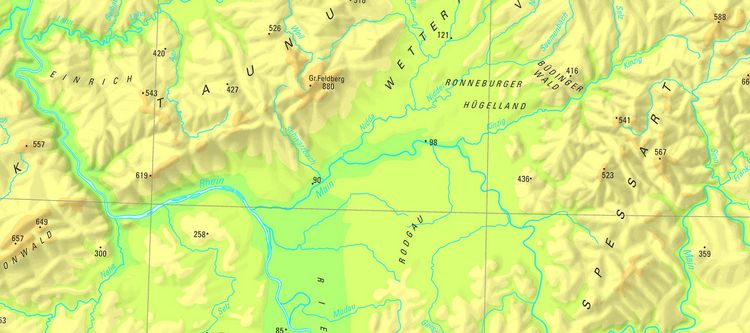 Produktbild: Deutschland 1: 1 000 000 topograph. u. phys. Kte