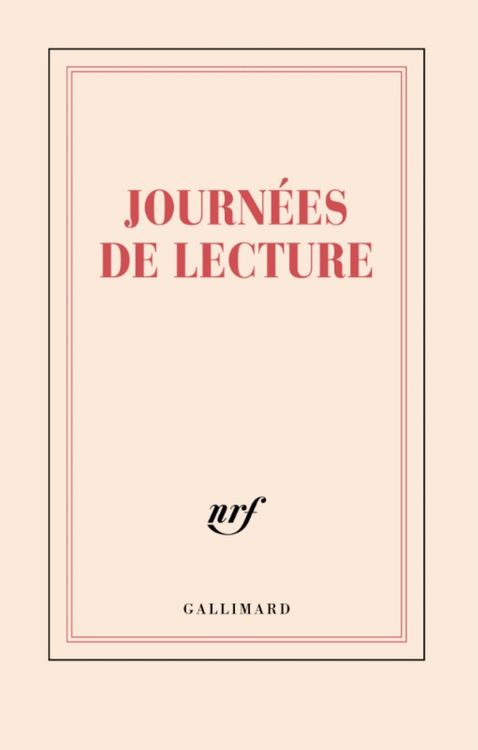 Produktbild: Journ&eacute;es de lecture : carnet lign&eacute;