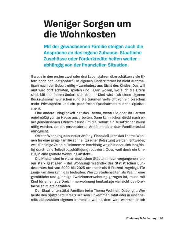 Produktbild: Mehr Geld f&uuml;r Eltern