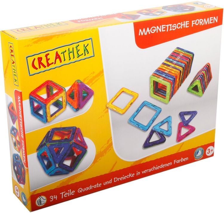 Produktbild: Creathek Magnetische Formen, 34 St&uuml;ck