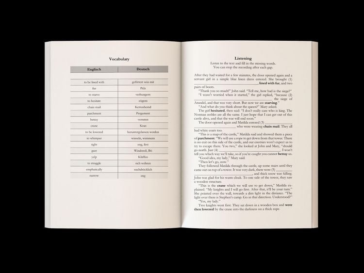 Produktbild: Englisch Kurzgeschichten 7. Klasse | Mit der Zeitmaschine ins alte England | Inkl. Vokabeln, Grammatik, &Uuml;bungen & Audios | Von Didaktikern entwickelt