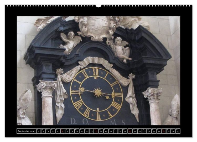 Produktbild: Zeit-Anzeige (Wandkalender 2026 DIN A2 quer), CALVENDO Monatskalender